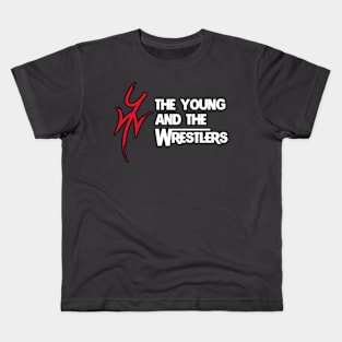 The Young and The Wrestlers Kids T-Shirt